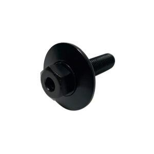 S&M M10 X 1.25 Hollow Bolt W/cap - Black