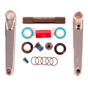 FIT BLUNT CRANKS 24MM (Black & Chrome) 4 lengths
