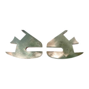 FIT BF 3/8" AXLE FRAME DROPS - .75" SLOTS - PAIR