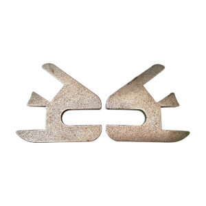 FRAME DROPOUTS FOR 14MM AXLE - .825 TUBING SLOTS - PAIR